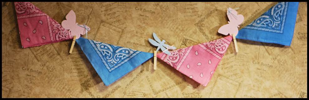 Blue & Pink Bandanas